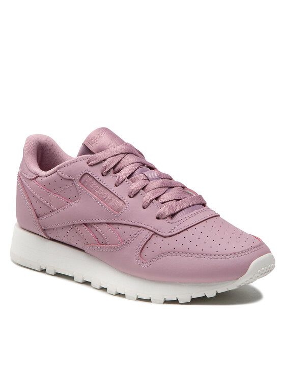 reebok cl lthr rozowe