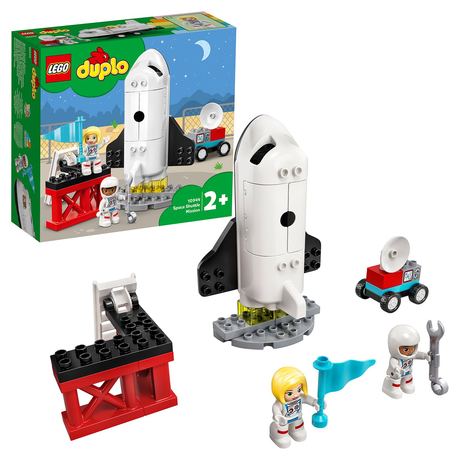 Отзывы о конструктор LEGO DUPLO Town 10944 Экспедиция на шаттле - отзывы  покупателей на Мегамаркет | конструкторы LEGO 10944 - 100028506270