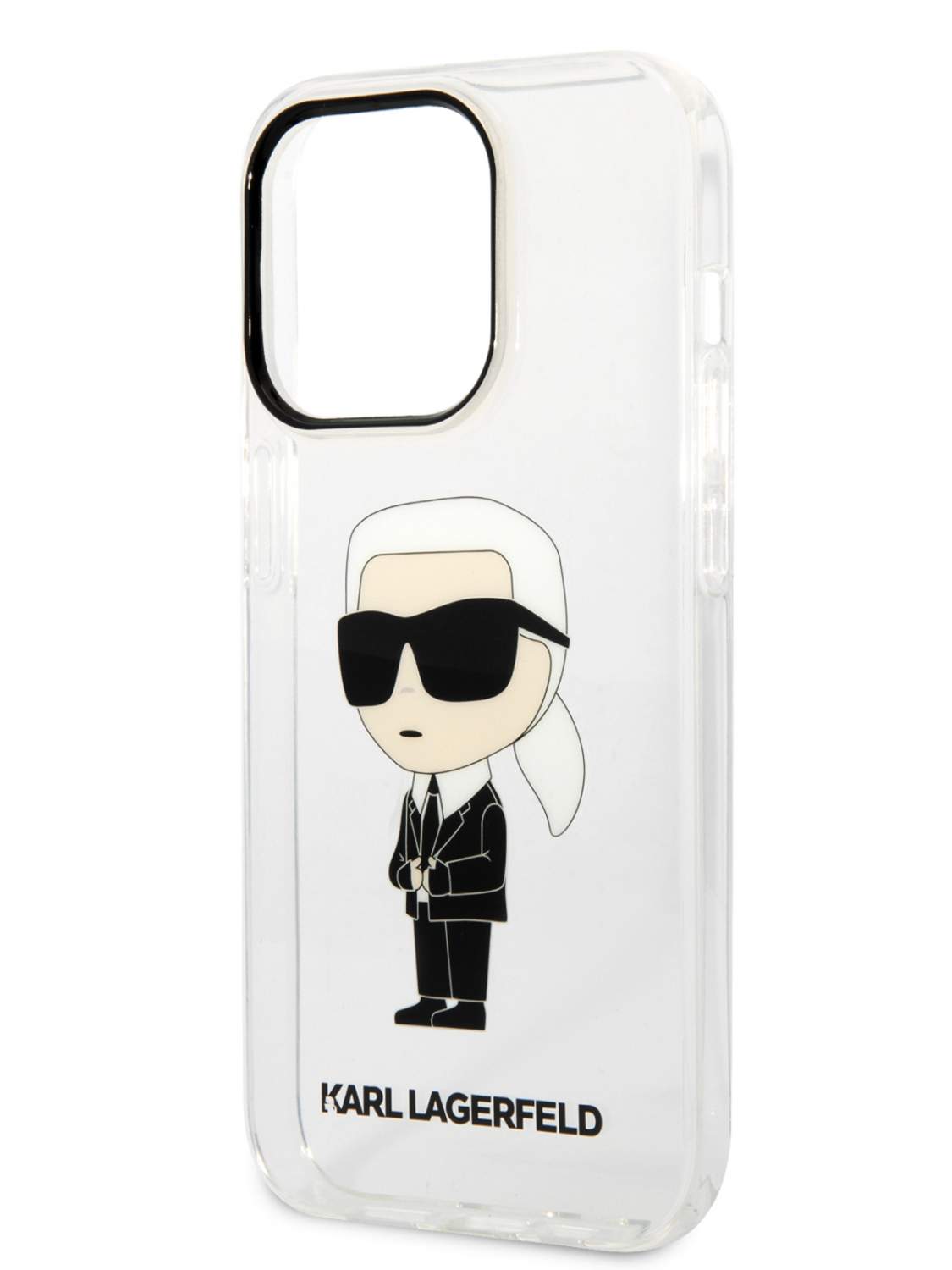 Чехол Karl Lagerfeld для iPhone 15 Pro Max с принтом NFT Karl Ikonik,  прозрачный – купить в Москве, цены в интернет-магазинах на Мегамаркет