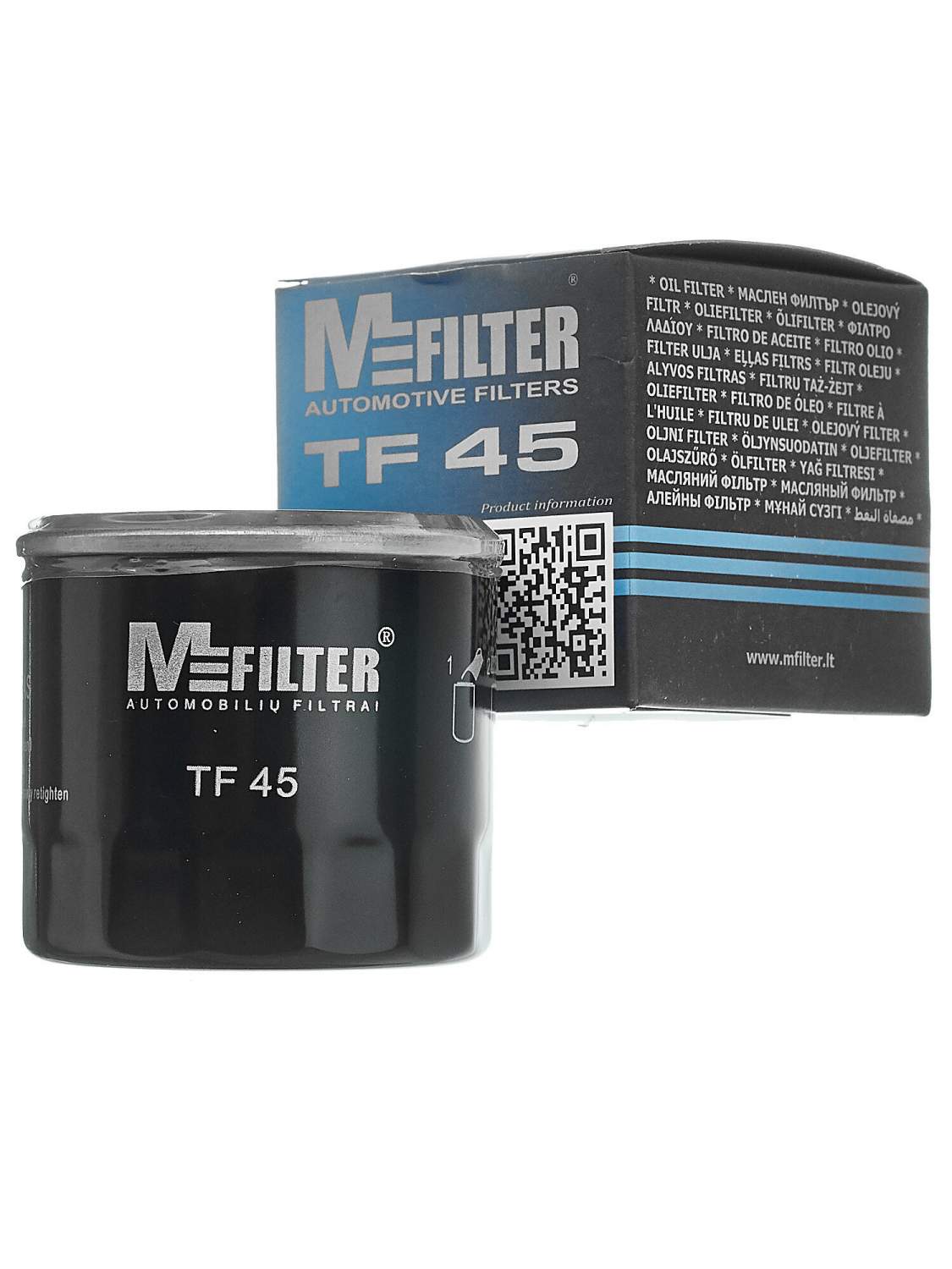 Купить фильтр масляный TF 45 M-FILTER, made EU. Infiniti, Kia, Mazda,  Subaru. Аналог: W67/1, цены на Мегамаркет | Артикул: 100053556563