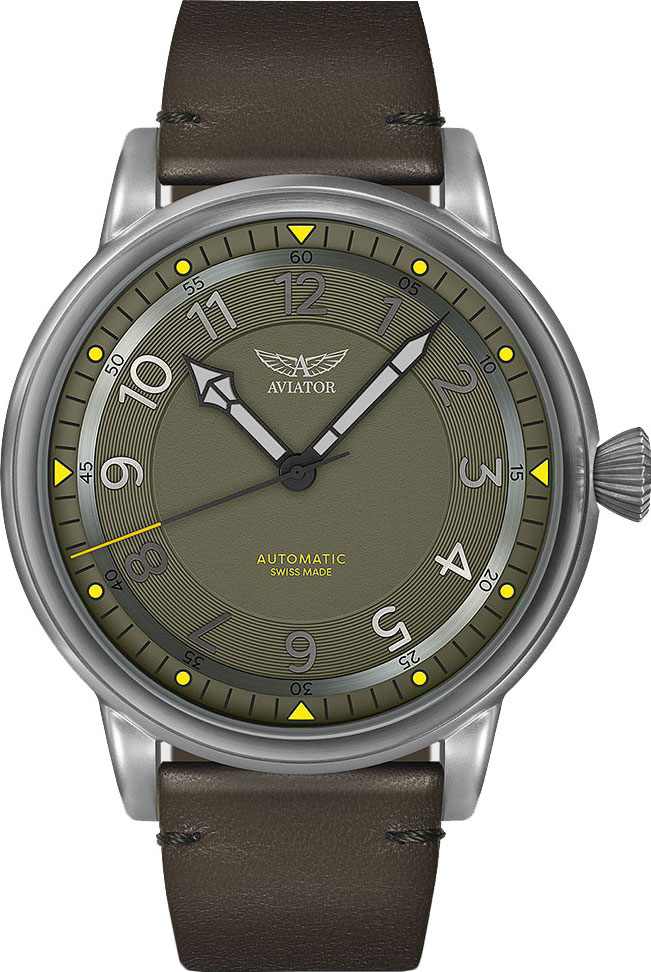 Наручные часы механические мужские Aviator V.3.31 - купить в Москве, цены на Мегамаркет