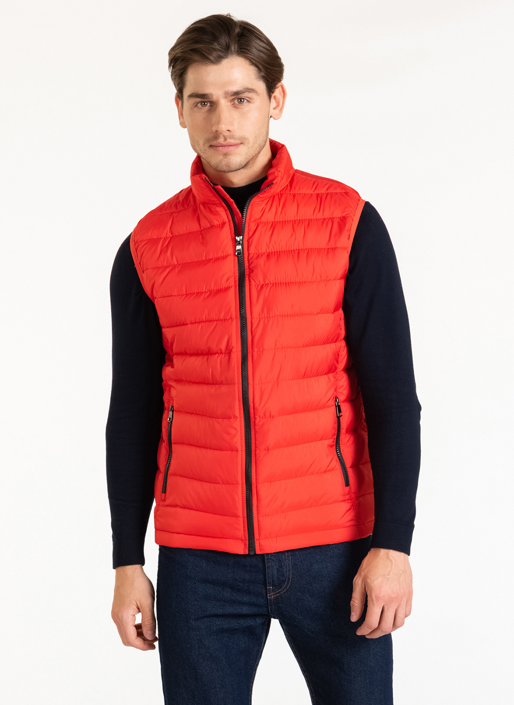 Утепленный жилет мужской Каляев 60224 красный 48 RU - купить в Москве ...