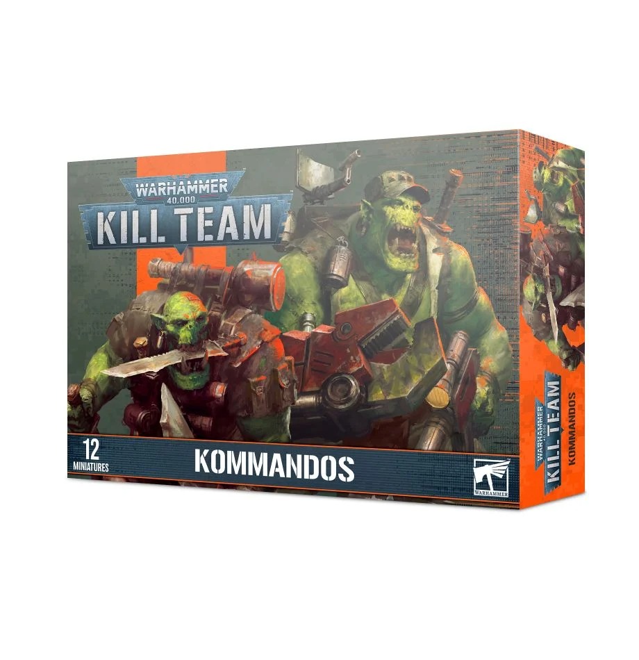 Купить миниатюры для игры Games Workshop Warhammer 40000: Kill Team -  Kommandos 102-86, цены на Мегамаркет | Артикул: 600013575947