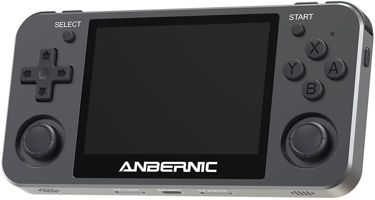 Портативная игровая приставка Anbernic RG 350M (350 в 1) + 350 встроенных  игр (Черный) – купить в Москве, цены в интернет-магазинах на Мегамаркет