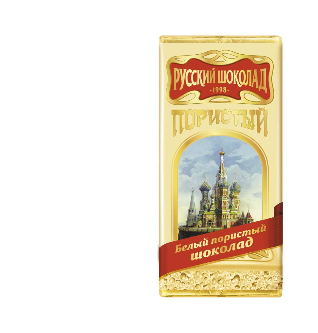 Белый пористый шоколад