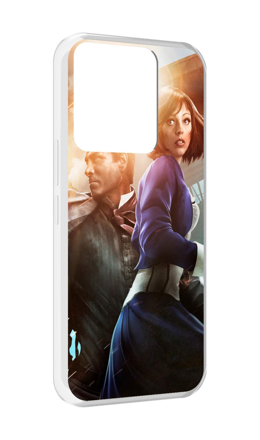 Чехол MyPads Bioshock Infinite для Tecno Spark Go 2022 / Tecno Spark 8C,  купить в Москве, цены в интернет-магазинах на Мегамаркет