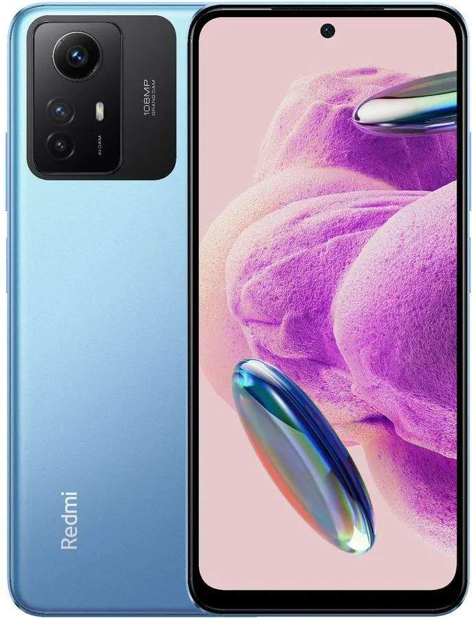 Смартфон Xiaomi Redmi Note 12S 8/256GB Blue - отзывы покупателей на  маркетплейсе Мегамаркет | Артикул: 100055599395