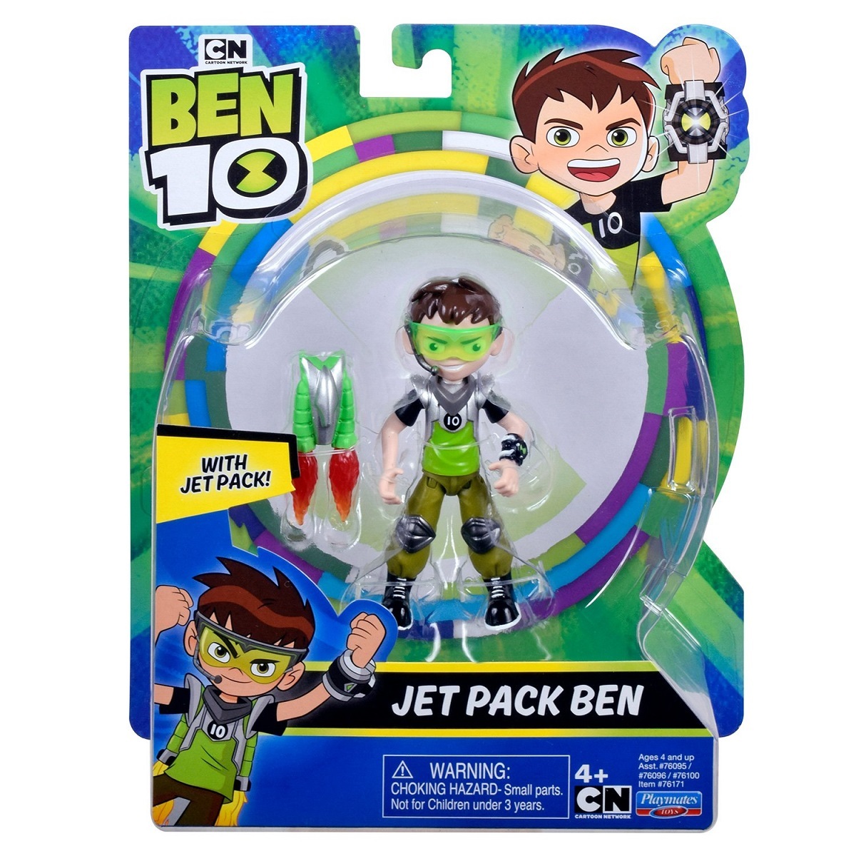 Купить фигурка Ben 10 Бен с реактивным рюкзаком 12.5 см, цены на Мегамаркет