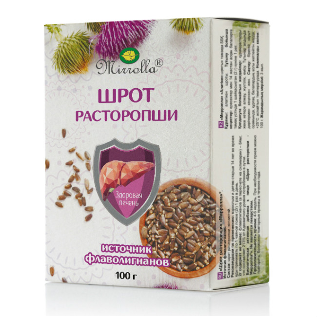 Шрот расторопши фото