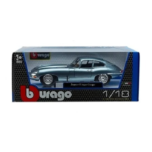 ミニカー JAGUAR E-TYPE COUPE Купить машинка Bburago металлическая коллекционная 1:18 Jaguar E