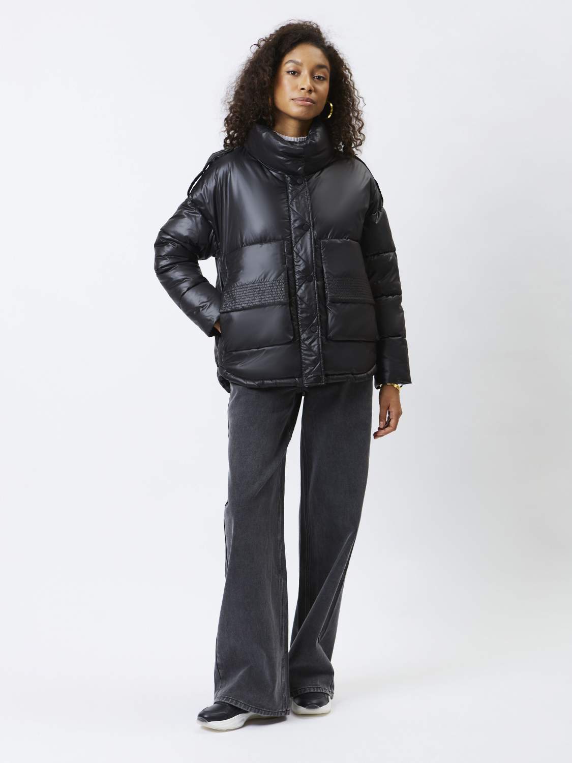 Куртка женская ElectraStyle КТ/ВО/К-32010 черная 46 RU - купить в ...