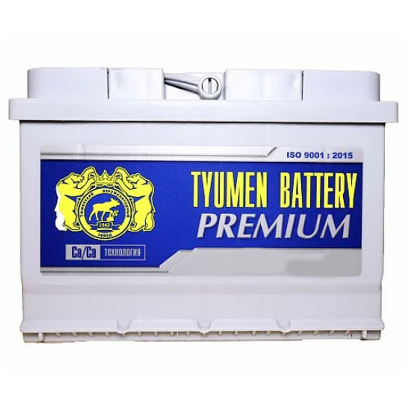 Купить tYUMEN BATTERY 6CT-61LA0 АКБ 61 А/ч о.п. Тюмень Premium ток 540 ...