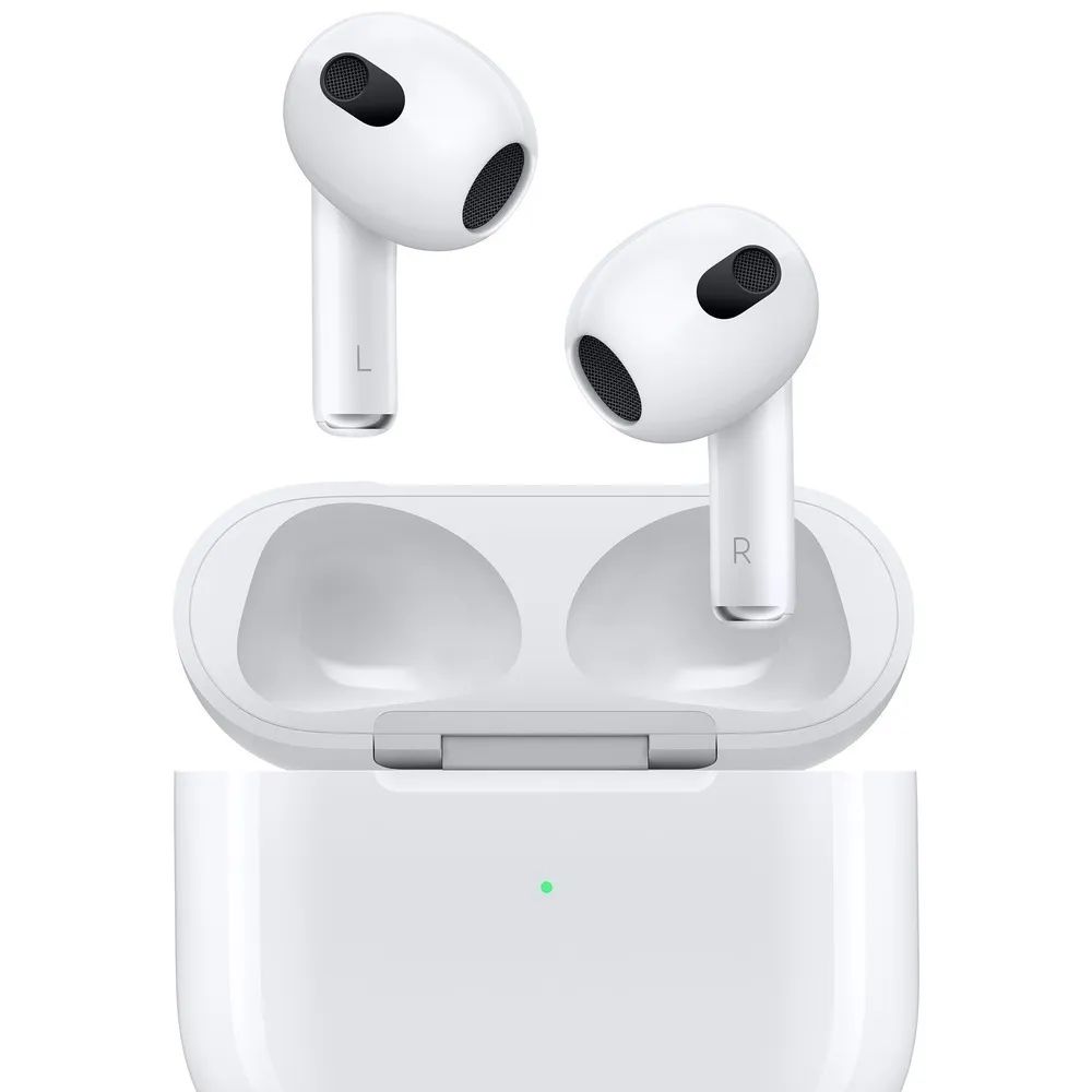 Беспроводные наушники Apple AirPods (3го поколения), оригинальные - отзывы  покупателей на маркетплейсе Мегамаркет | Артикул: 100052026131