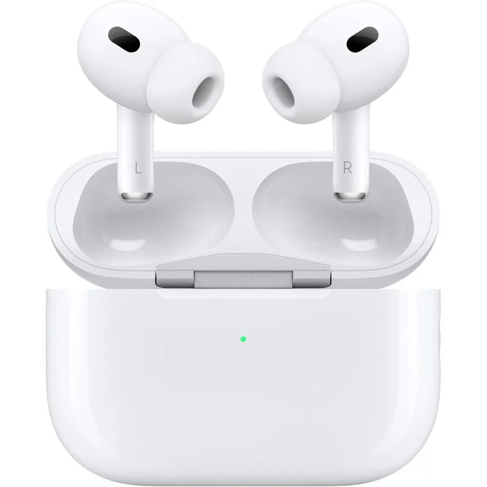 Беспроводные наушники Apple AirPods Pro 2, белый - отзывы покупателей на  маркетплейсе Мегамаркет | Артикул: 100052026141