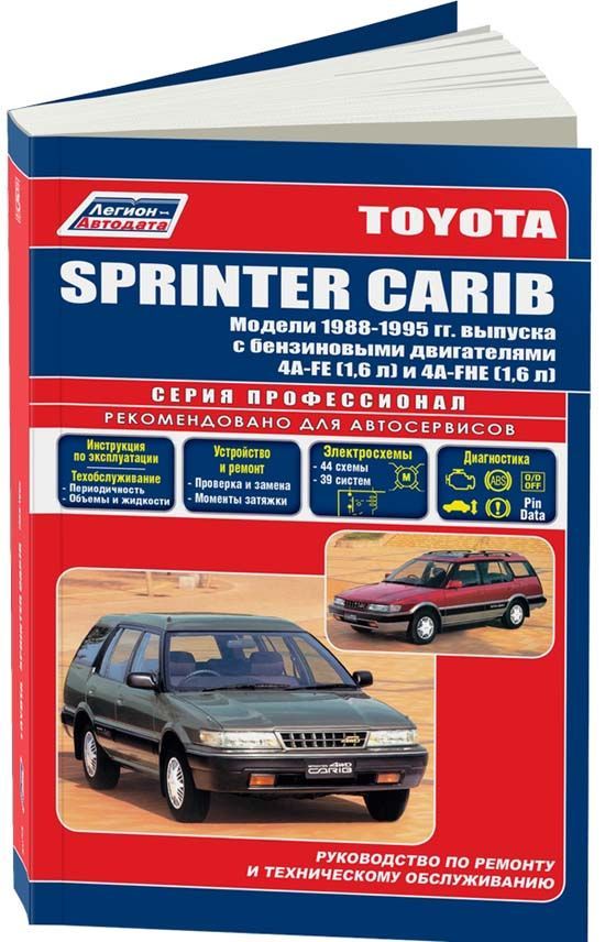 Двигатель TOYOTA CARIB AE95 4A-FHE