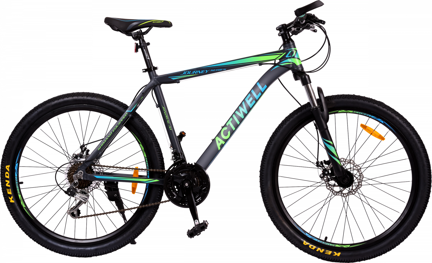 Велосипед городской Actiwell 26" графитно-голубой - купить в Москве ...