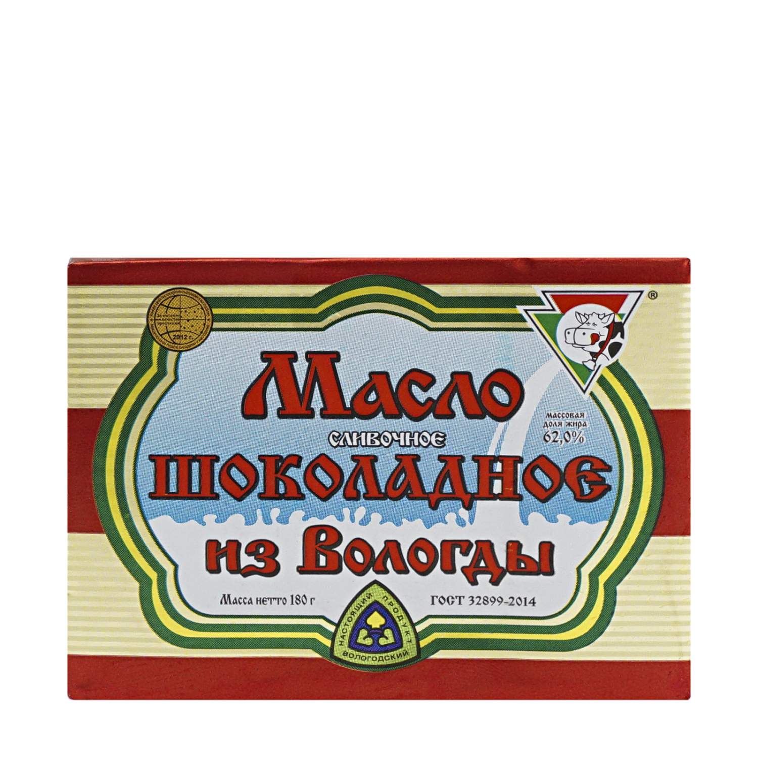 Купить сливочное масло Из Вологды шоколадное 62 % 180 г бзмж, цены на  Мегамаркет | Артикул: 100028184149