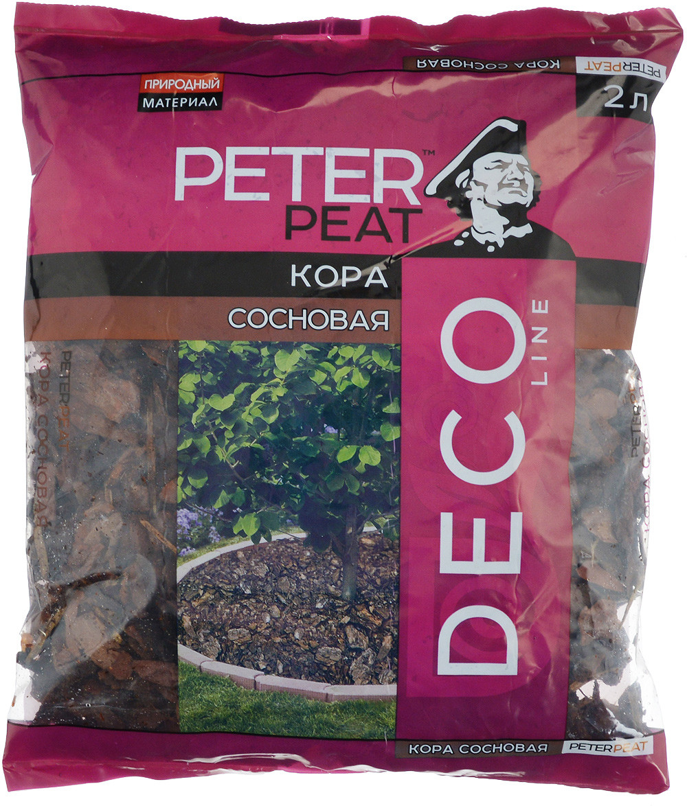 Кора сосны Peter Peat Deco Д-01-2 2 л - купить в Москве, цены на Мегамаркет  | 100027102738