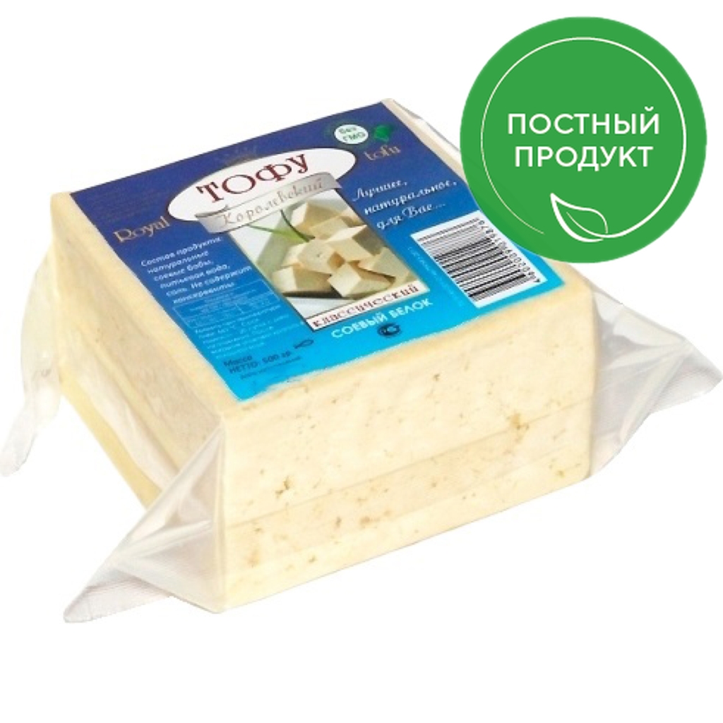 Купить сыр мягкий Royal tofu Тофу классический 500 г, цены на Мегамаркет |  Артикул: 100028184551