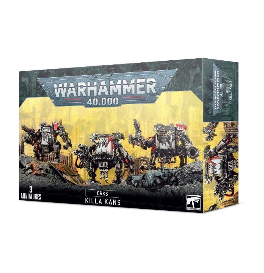 Миниатюры для игры Games Workshop Warhammer 40000: Orks - Killa Kans 50-17  – купить в Москве, цены в интернет-магазинах на Мегамаркет