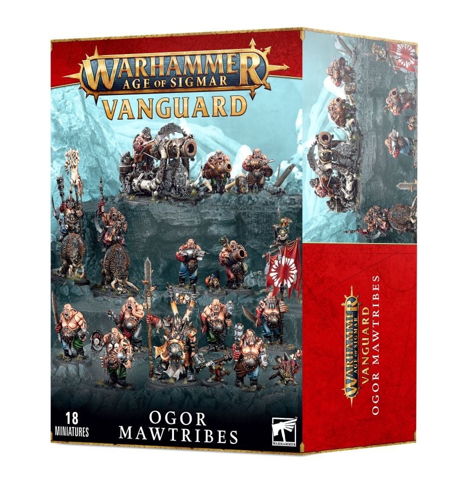 Купить набор миниатюр для настольной игры Games Workshop Warhammer Vanguard  Ogor Mawtribes 70-13, цены на Мегамаркет | Артикул: 600010226072