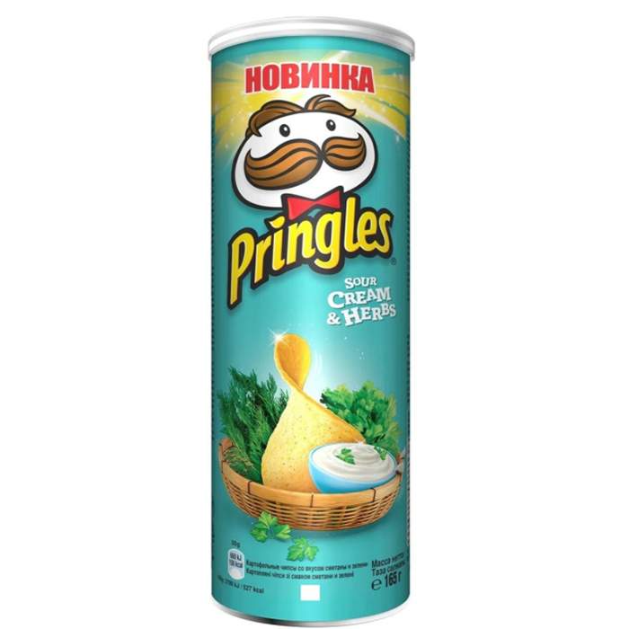 Чипсы Pringles сметана и лук 40 г - FCDelivery