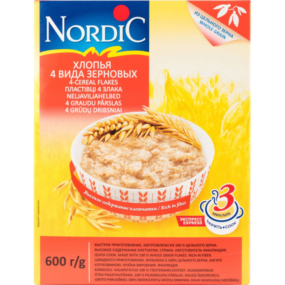 Каша nordic ржаная