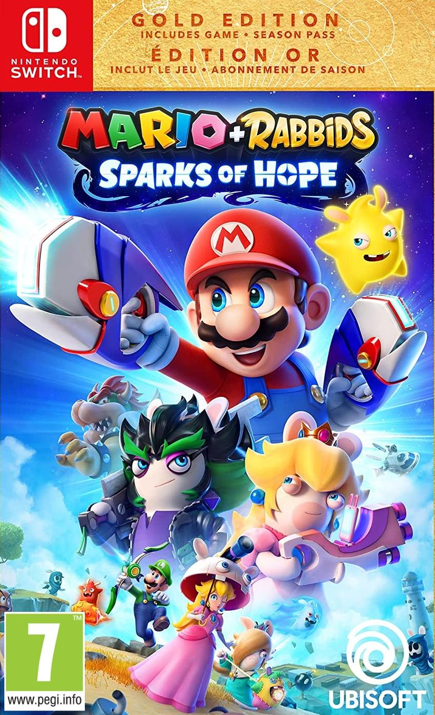 Игра Mario + Rabbids Sparks of Hope Gold Edition (NS, полностью на русском  языке), купить в Москве, цены в интернет-магазинах на Мегамаркет