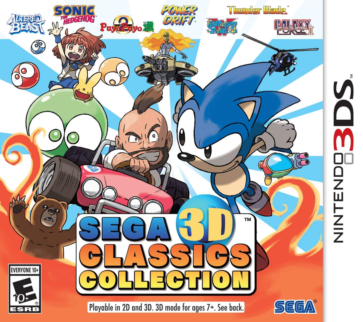 Игра Sega 3D Classics Collection (Nintendo 3DS, полностью на иностранном  языке), купить в Москве, цены в интернет-магазинах на Мегамаркет