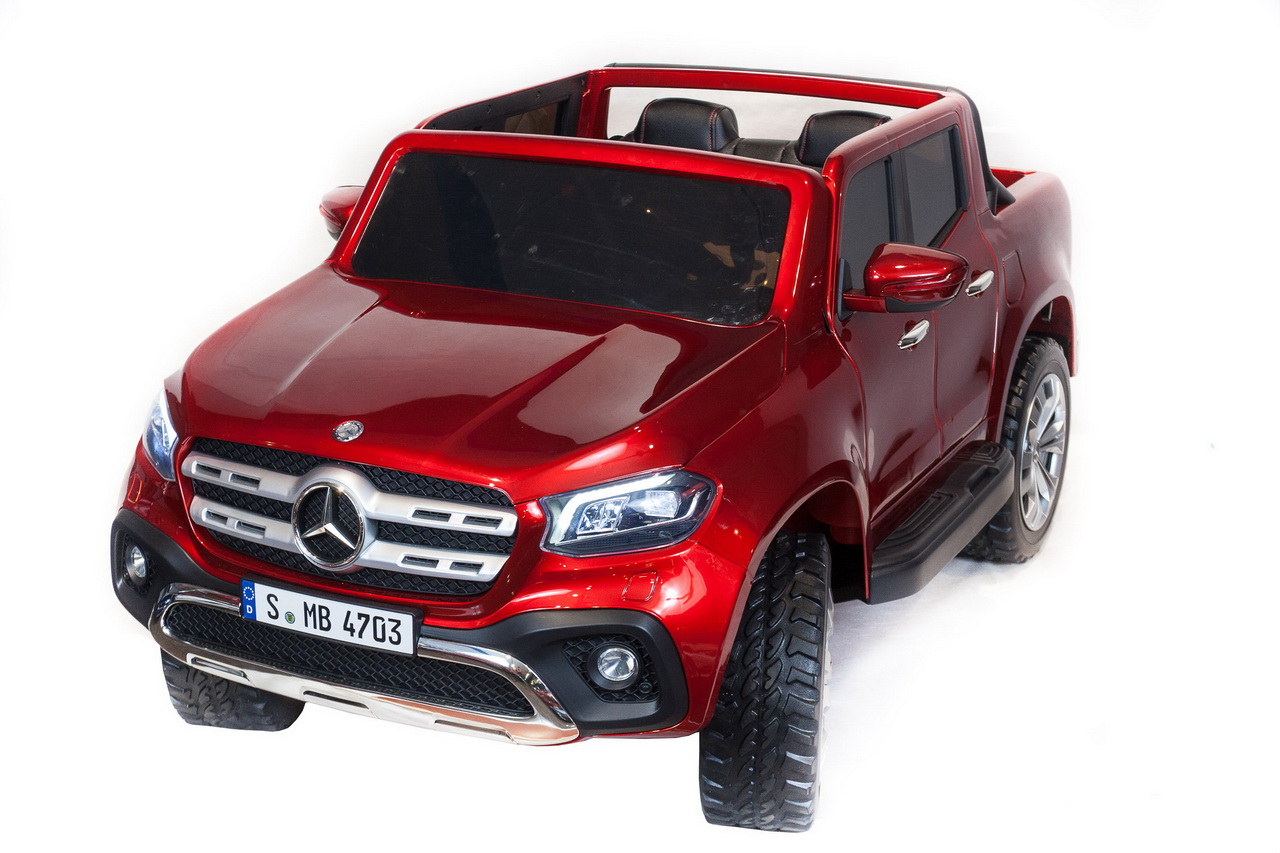 Купить детский автомобиль Toyland Mercedes Benz X-Class XMX 606  Темно-красный, цены на Мегамаркет | Артикул: 100042406582