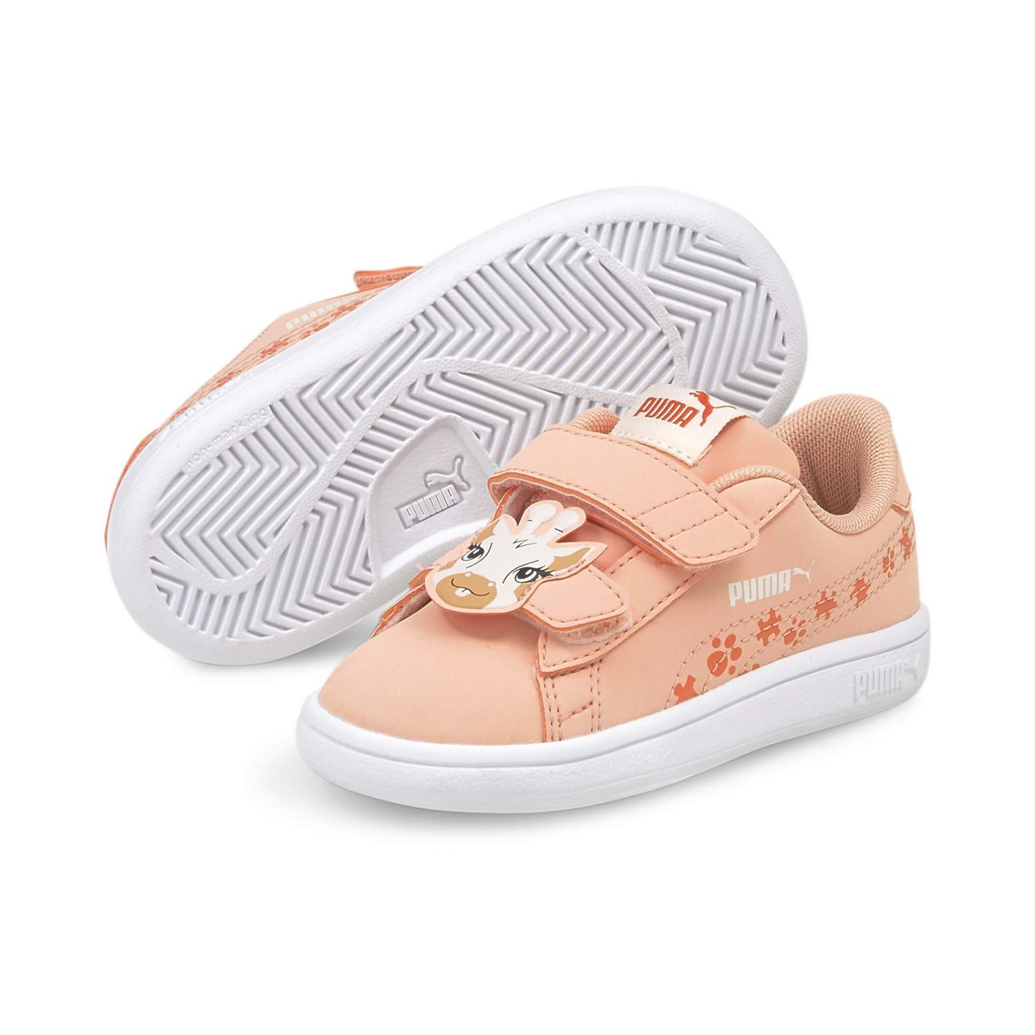 Кроссовки детские PUMA Smash V2 Summer Animals V Inf Цв. розовый р-р. 21 –  купить в Москве, цены в интернет-магазинах на Мегамаркет