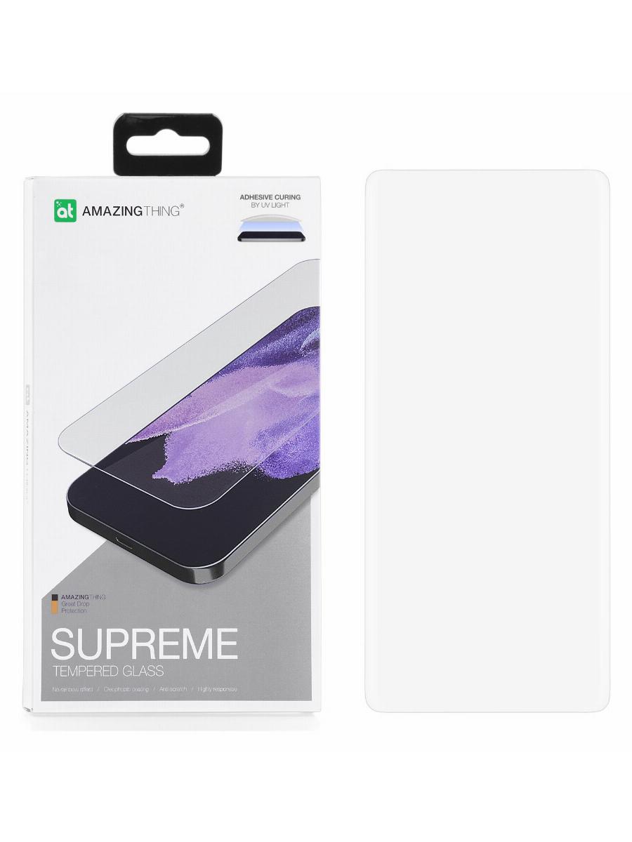 Защитное стекло Samsung Galaxy S21 Ultra Amazingthing Loca UV-Full Glue 3D  Transparent, купить в Москве, цены в интернет-магазинах на Мегамаркет