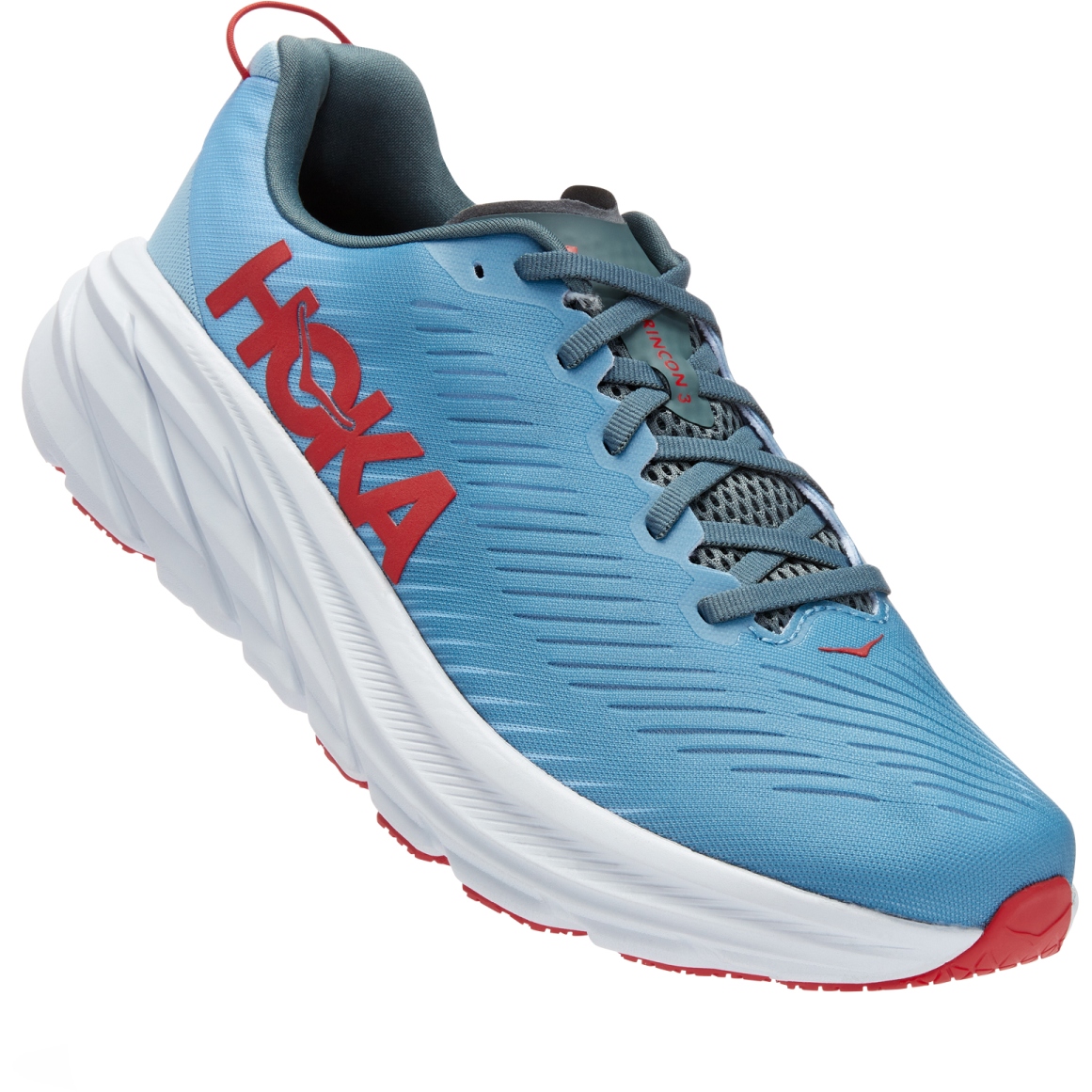 Спортивные кроссовки мужские Hoka RINCON 3 голубые 10 US - отзывы  покупателей на Мегамаркет