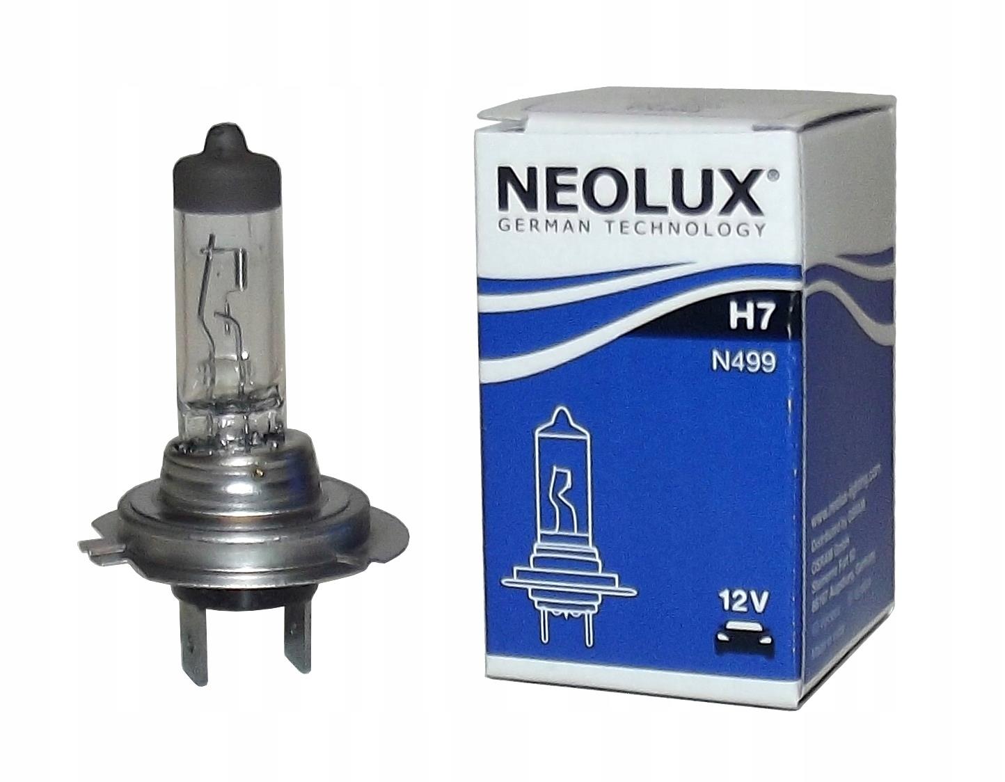 Лампа Neolux H7 12v 55w Px26d Standart 1 N499 - отзывы покупателей на  Мегамаркет | 100026000849