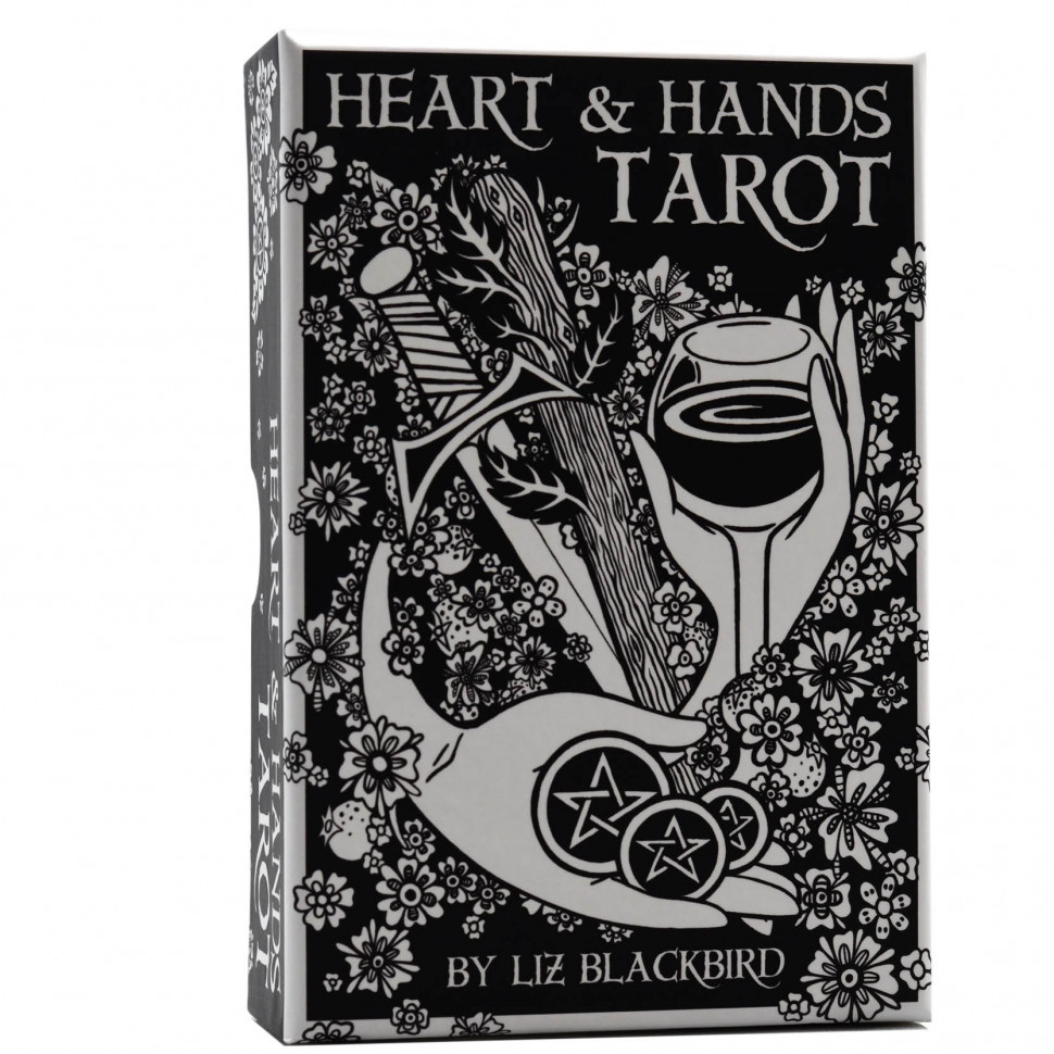 Карты Таро Сердца и Руки, черно-белые / Heart & Hands Tarot - U.S. Games  Systems - купить в ИП ПАЛАЧАР АЛЕКСАНДР ПЕТРОВИЧ, цена на Мегамаркет