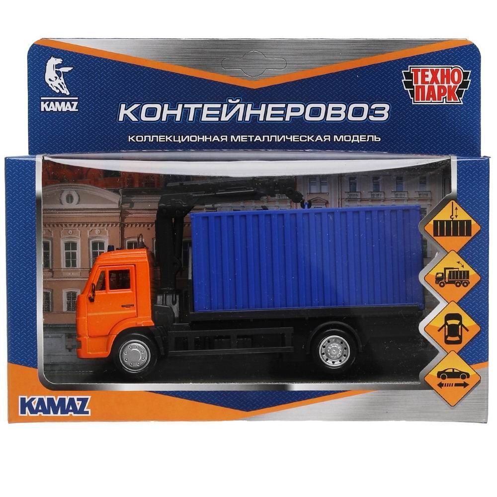 Отзывы о технопарк Машина KAMAZ Контейнеровоз 15,5 см, двери, металл  КАМСОNТ-15-ОGВU с 3 лет - отзывы покупателей на Мегамаркет | игрушечный  транспорт КАМСОNТ-15-ОGВU - 100043636345