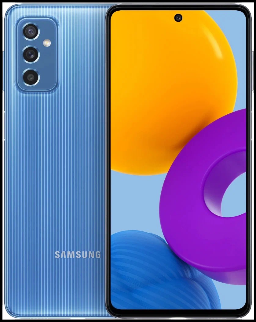 Смартфон Samsung Galaxy M52 5G 8/128GB Light Blue – купить в Москве, цены в  интернет-магазинах на Мегамаркет