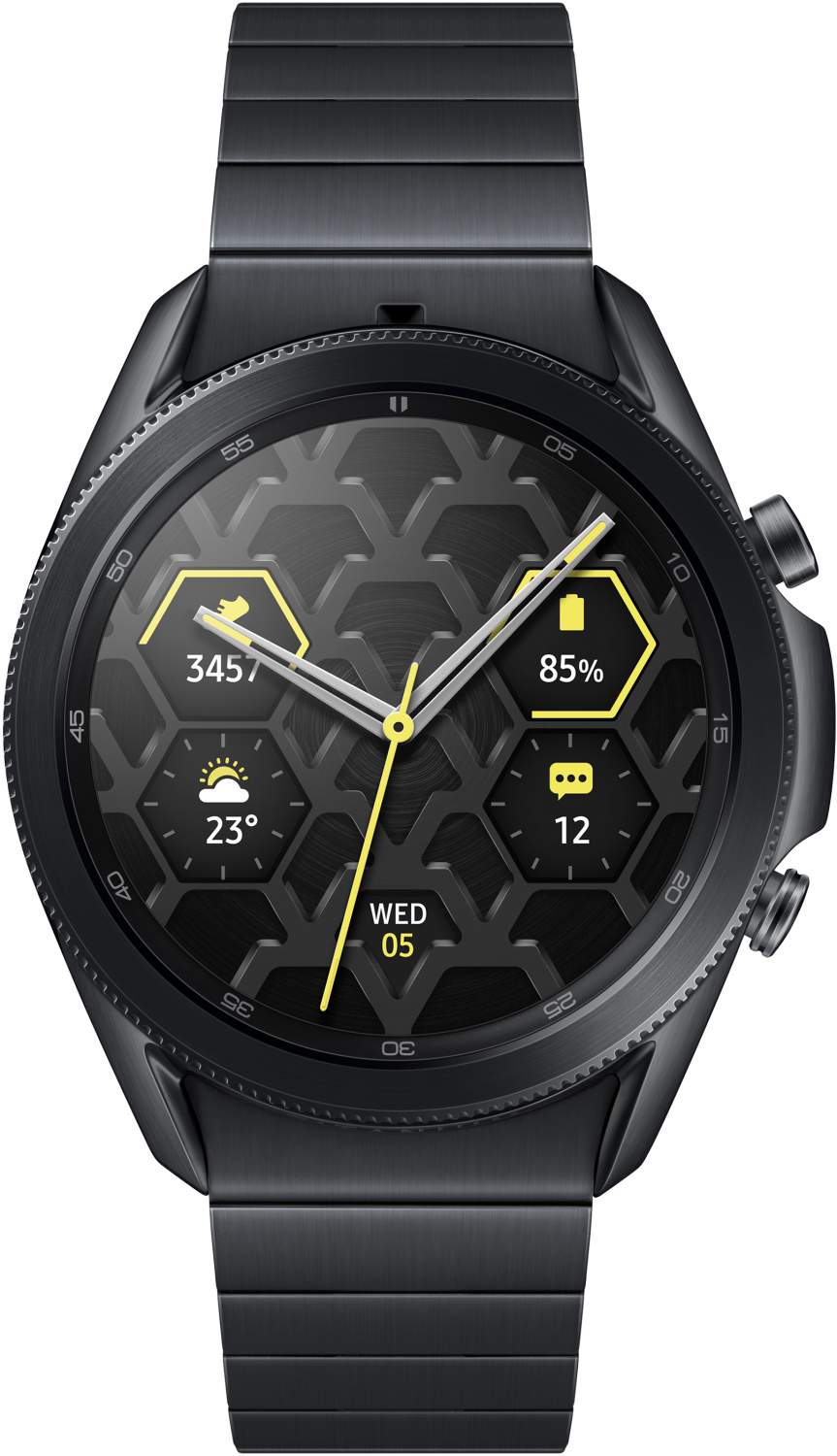 Смарт-часы Samsung Galaxy Watch 3 Titanium/Black (SM-R840NTKACIS), купить в  Москве, цены в интернет-магазинах на Мегамаркет