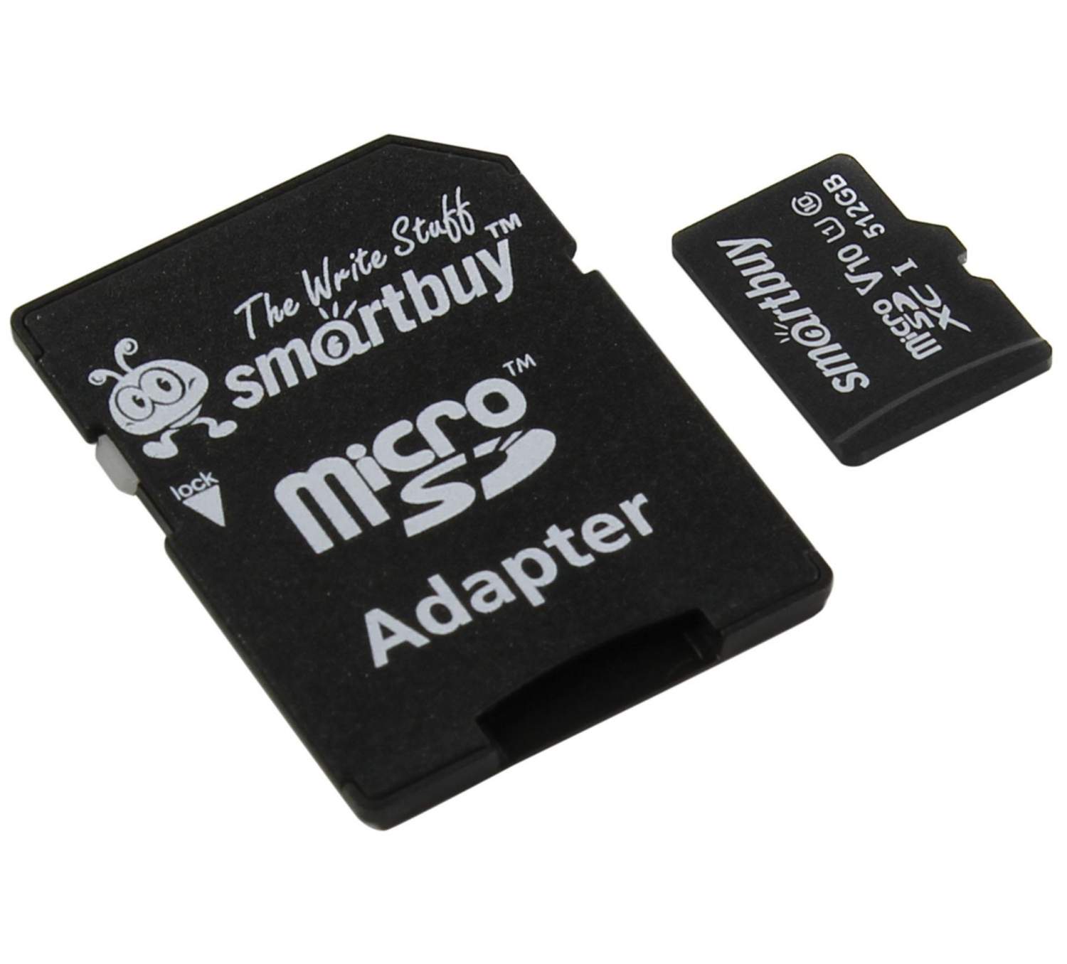 Карта памяти micro sdxc 256gb smartbuy class 10 uhs i adp