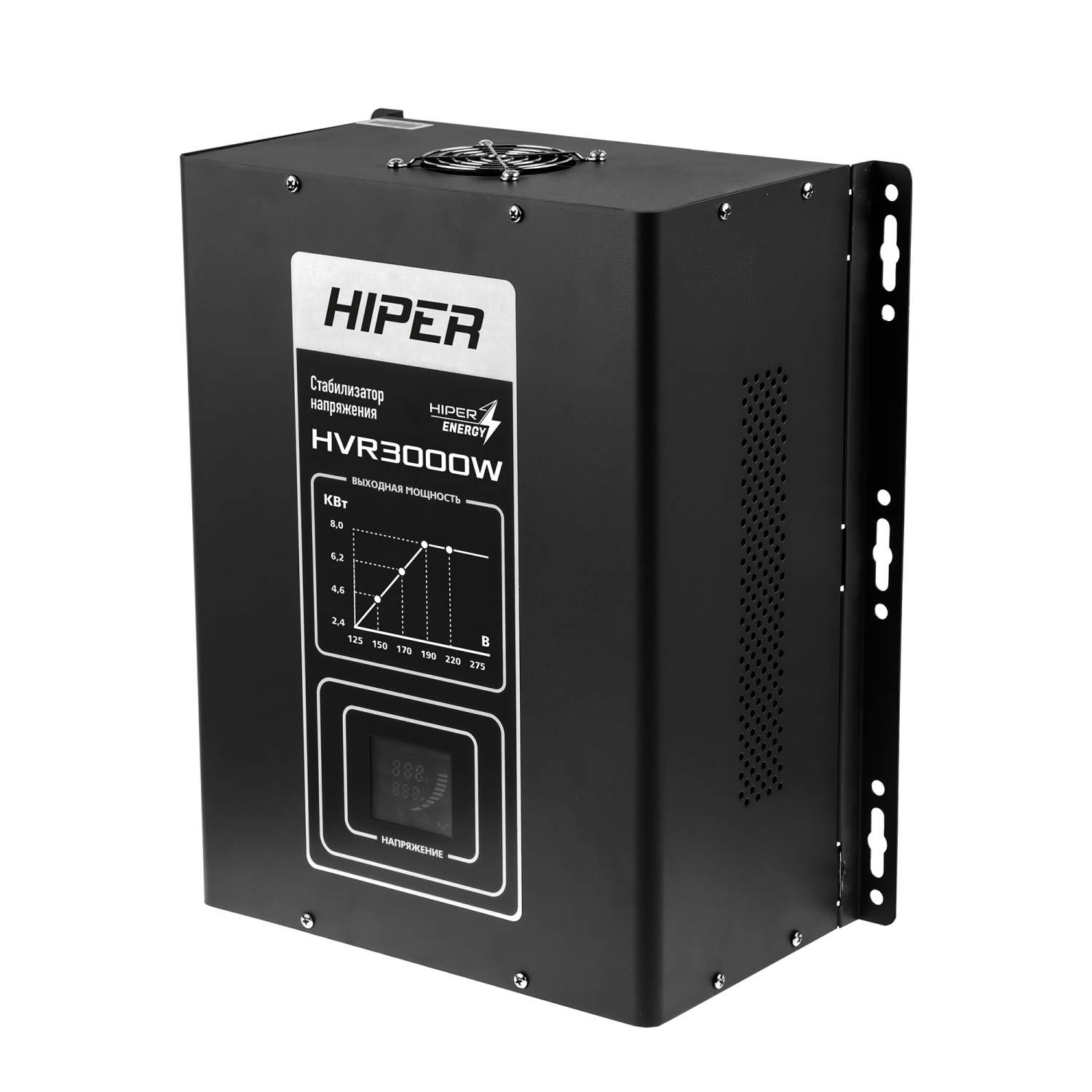 Стабилизатор напряжения релейного типа HIPER HVR3000W / 2400 Вт / 3000 ВА –  купить в Москве, цены в интернет-магазинах на Мегамаркет