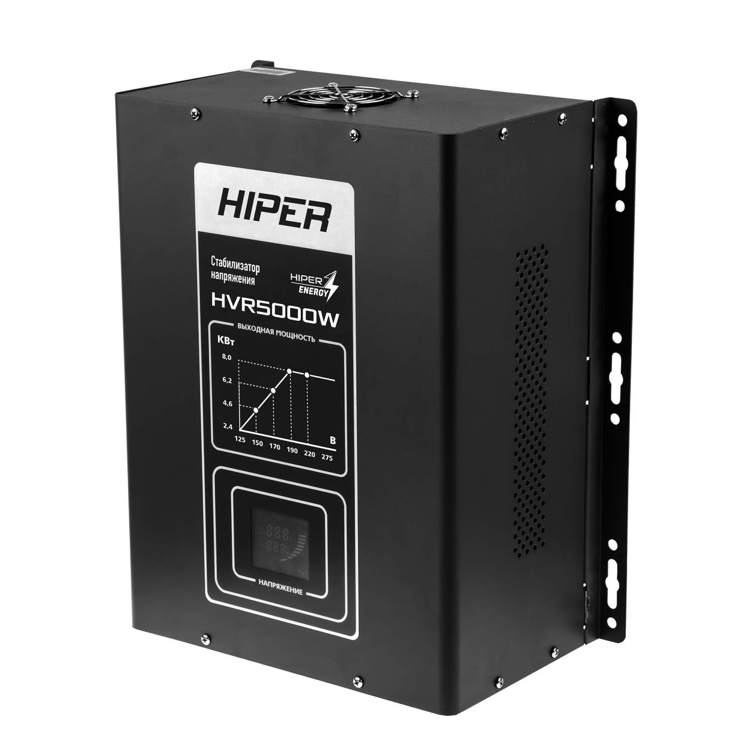 Стабилизатор напряжения релейного типа HIPER HVR5000W / 4000 Вт / 5000 ВА –  купить в Москве, цены в интернет-магазинах на Мегамаркет