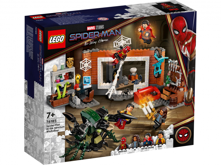 Конструктор LEGO Marvel Spiderman76174 Монстр-трак Человека-Паука против Мистери