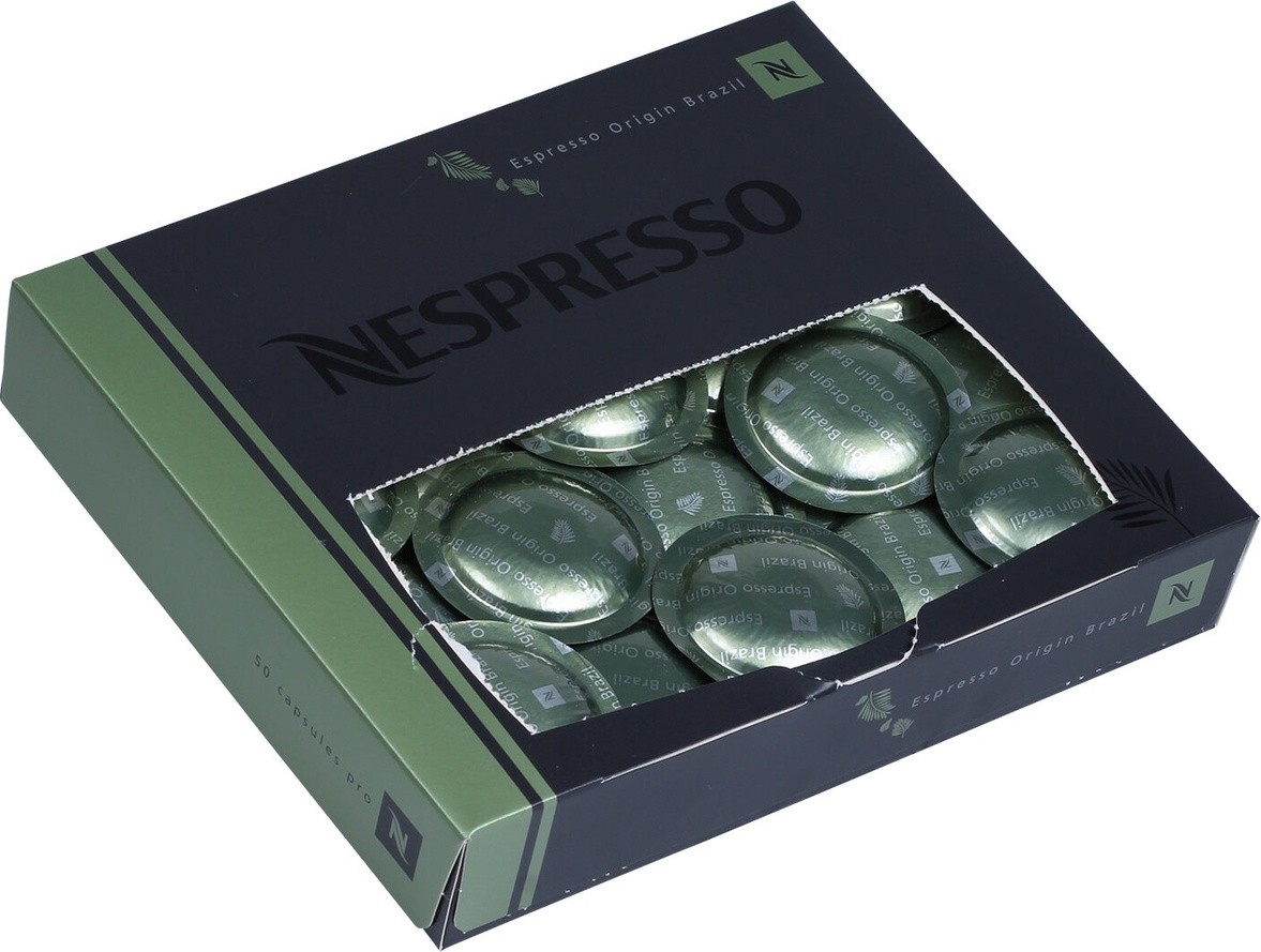 Sada Hovedsagelig sympatisk Купить кофе в капсулах Nespresso Espresso Origin Brazil, 50 шт., цены в  Москве на СберМегаМаркет | Артикул: 100029579537