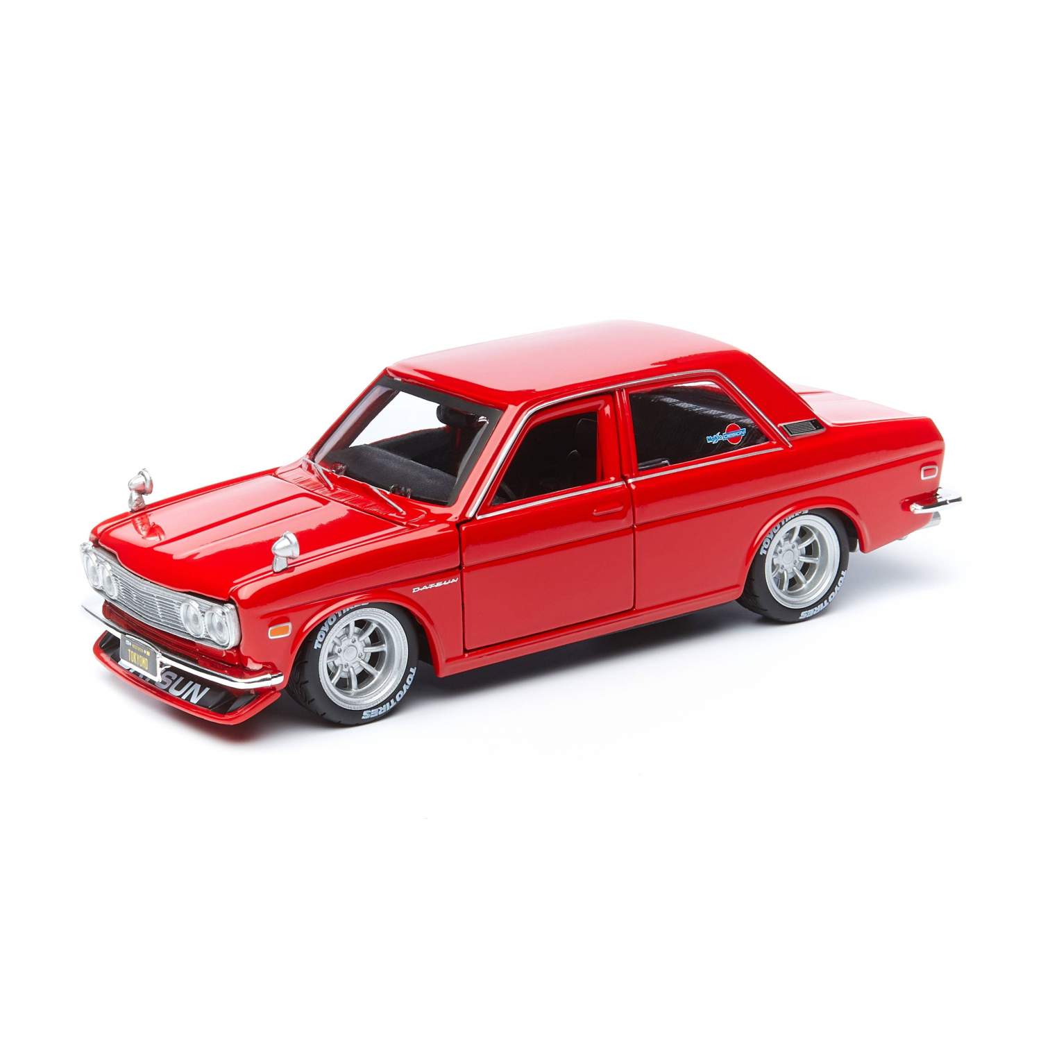 Купить maisto Сборная машинка Design Kit - 1971 Datsun 510 1:24, красный  39308, цены на Мегамаркет | Артикул: 100029226285