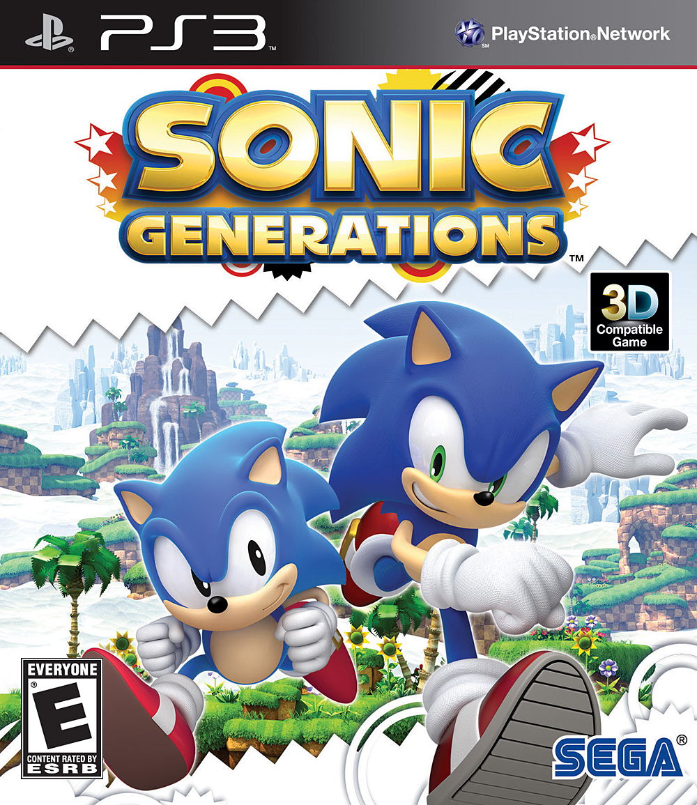 Игра Sonic Generations для PlayStation 3 - отзывы покупателей на  маркетплейсе Мегамаркет | Артикул: 600001903150