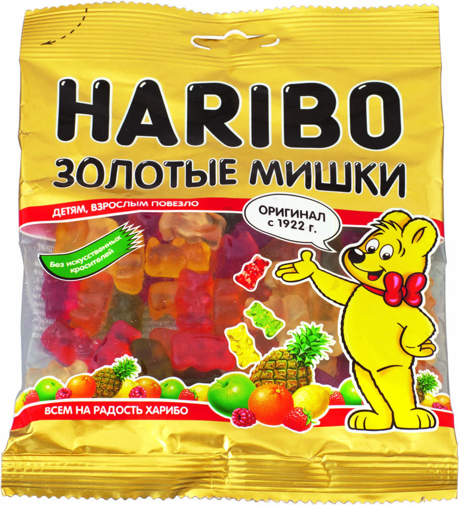 Купить мармелад жев.haribo золотые мишки 140/155г, цены на Мегамаркет |  Артикул: 100027310347