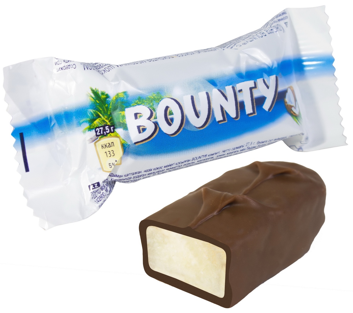 Баунти Минис вес 1 конфеты