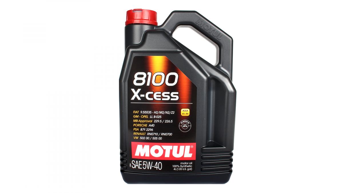 Моторное масло Motul 8100 X-cess 5w-40 5л - отзывы покупателей на  Мегамаркет | 100000371571