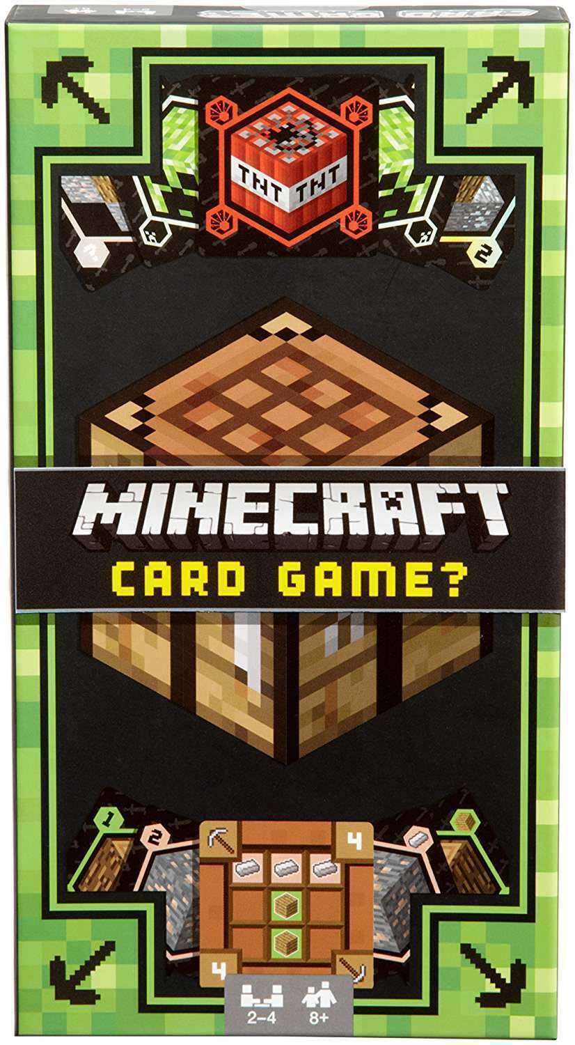 Карточная игра Mattel Minecraft Card Game Майнкрафт – купить в Москве, цены  в интернет-магазинах на Мегамаркет