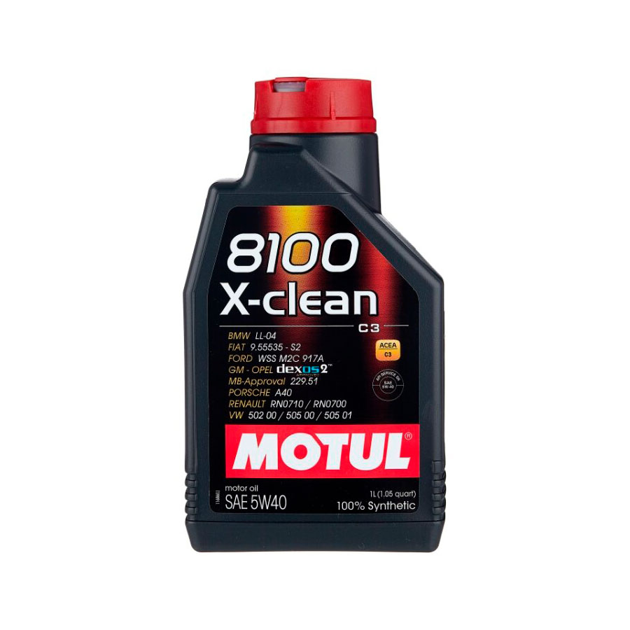 Обзор масла Motul 8100 X-clean 5W-40 - тест, плюсы, минусы, отзывы, характеристики